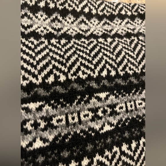 Lauren Ralph Lauren Cashmere Blend Fair Isle Knit Midi Skirt - Picture 8 of 16